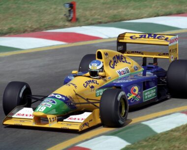 Michael-SCHUMACHERGER_BENETTON_FORD_1992_03_GettyImages-2159547840