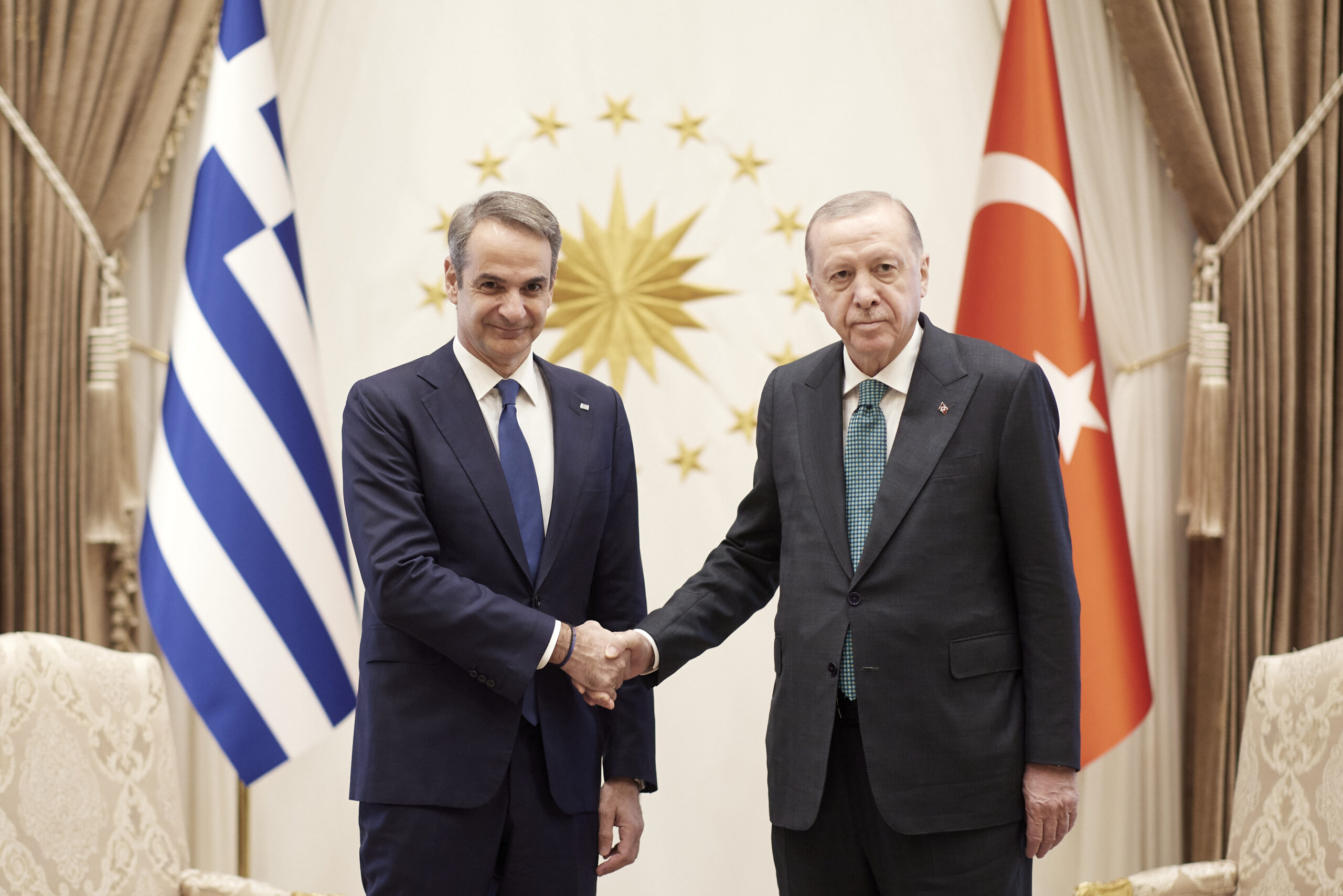 Μητσοτάκης και Ερντογάν