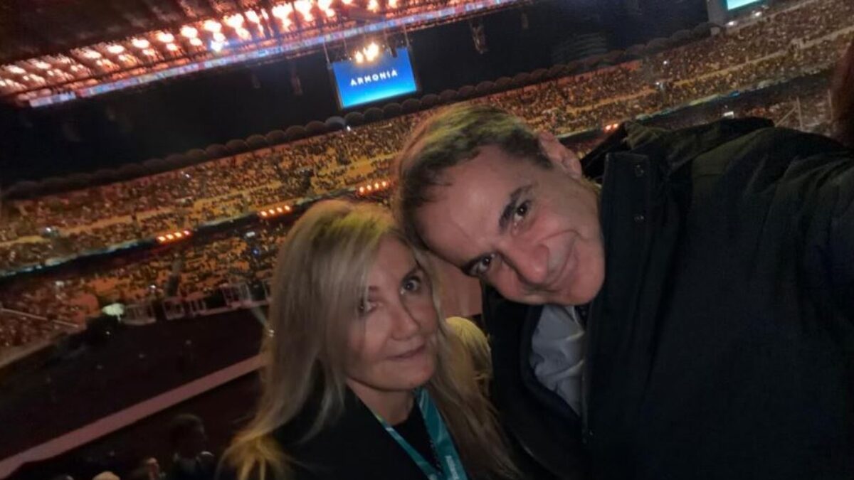 Κυριάκος Μητσοτακης και Μαρέβα