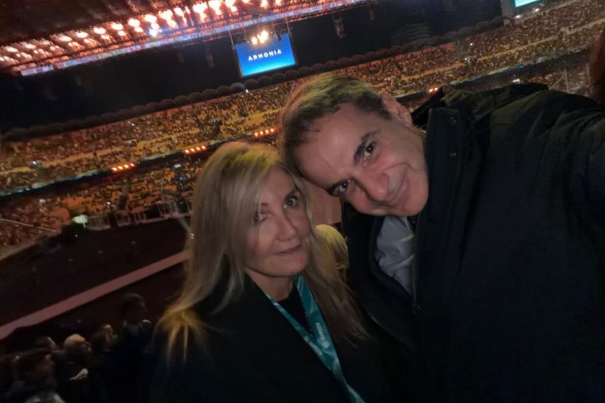 Κυριάκος Μητσοτακης και Μαρέβα