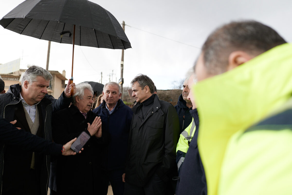 Κυριάκος Μητσοτάκης στον Έβρο