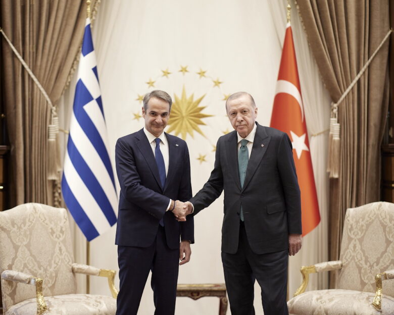 Μητσοτάκης και Ερντογάν στην Άγκυρα