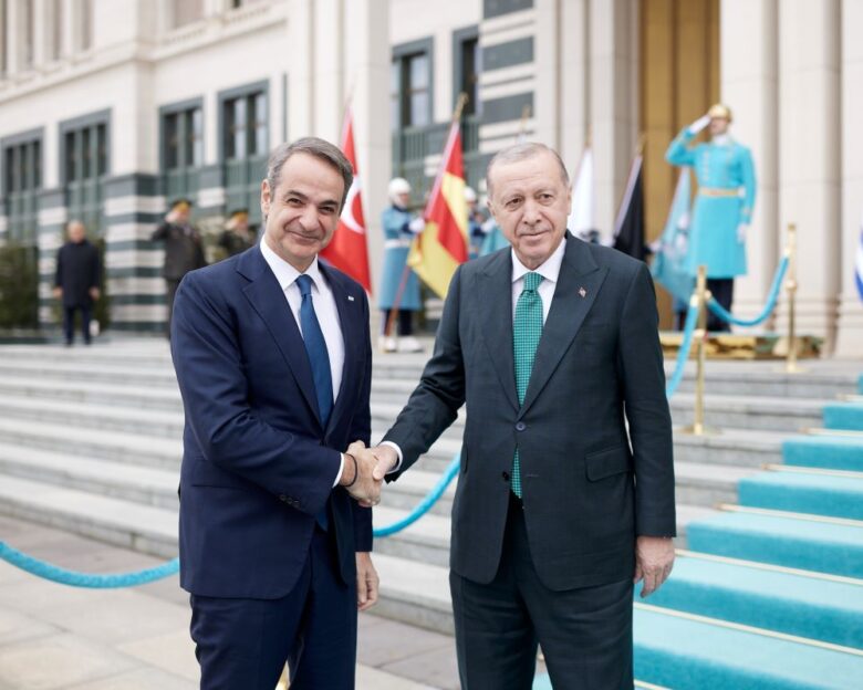 Μητσοτάκης και Ερντογάν