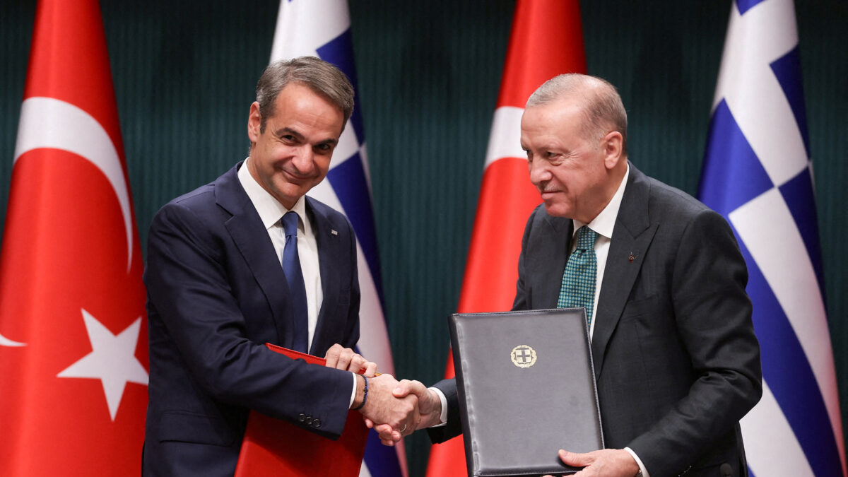 Μητσοτάκης και Ερντογάν