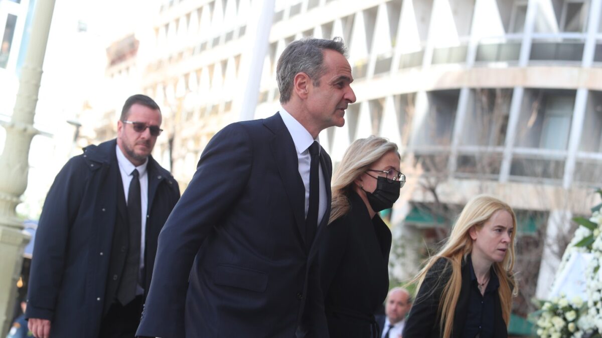 Ο Κυριάκος Μητσοτάκης και η Μαρέβα Γκραμπόφσκι