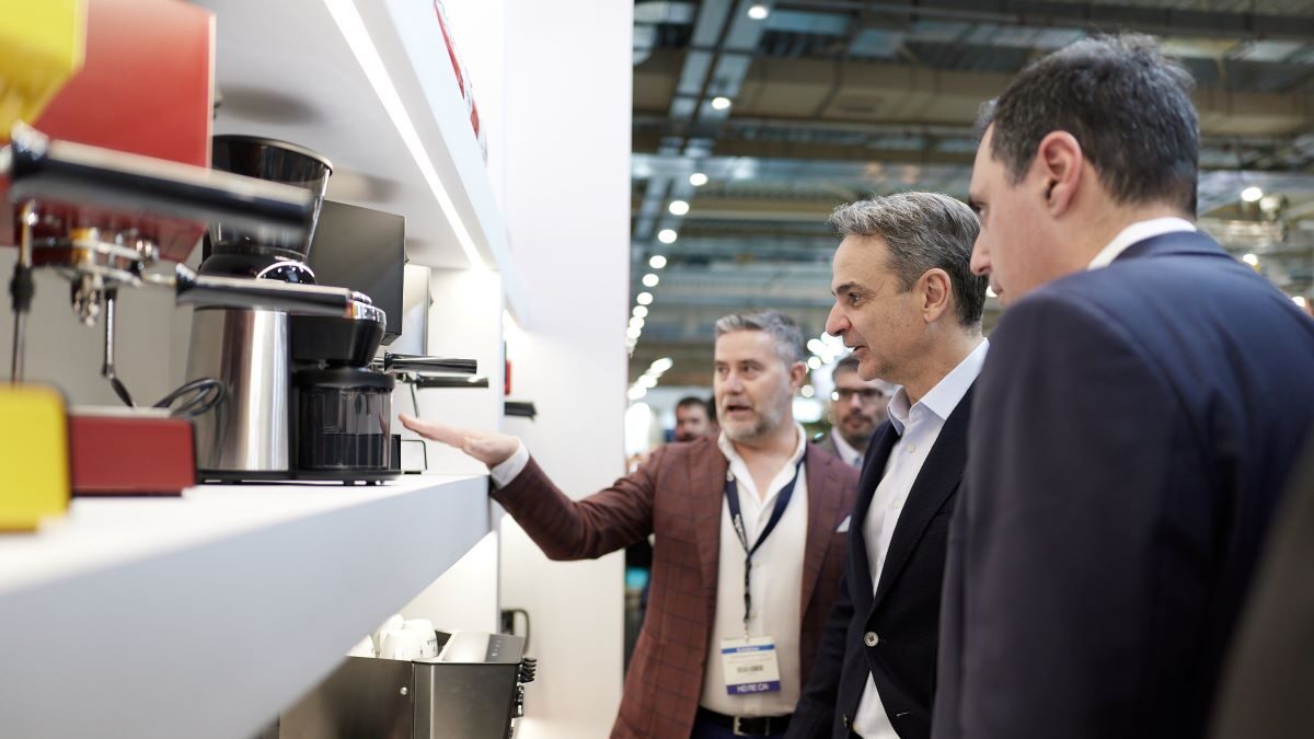 Επίσκεψη Μητσοτάκη στη HORECA