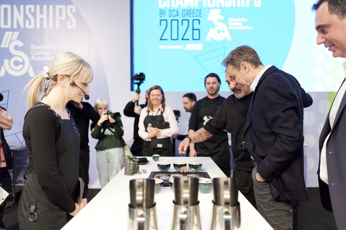 Ο Κυριάκος Μητσοτάκης στη HORECA