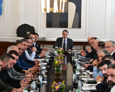 Μητσοτάκης και κτηνοτρόφοι