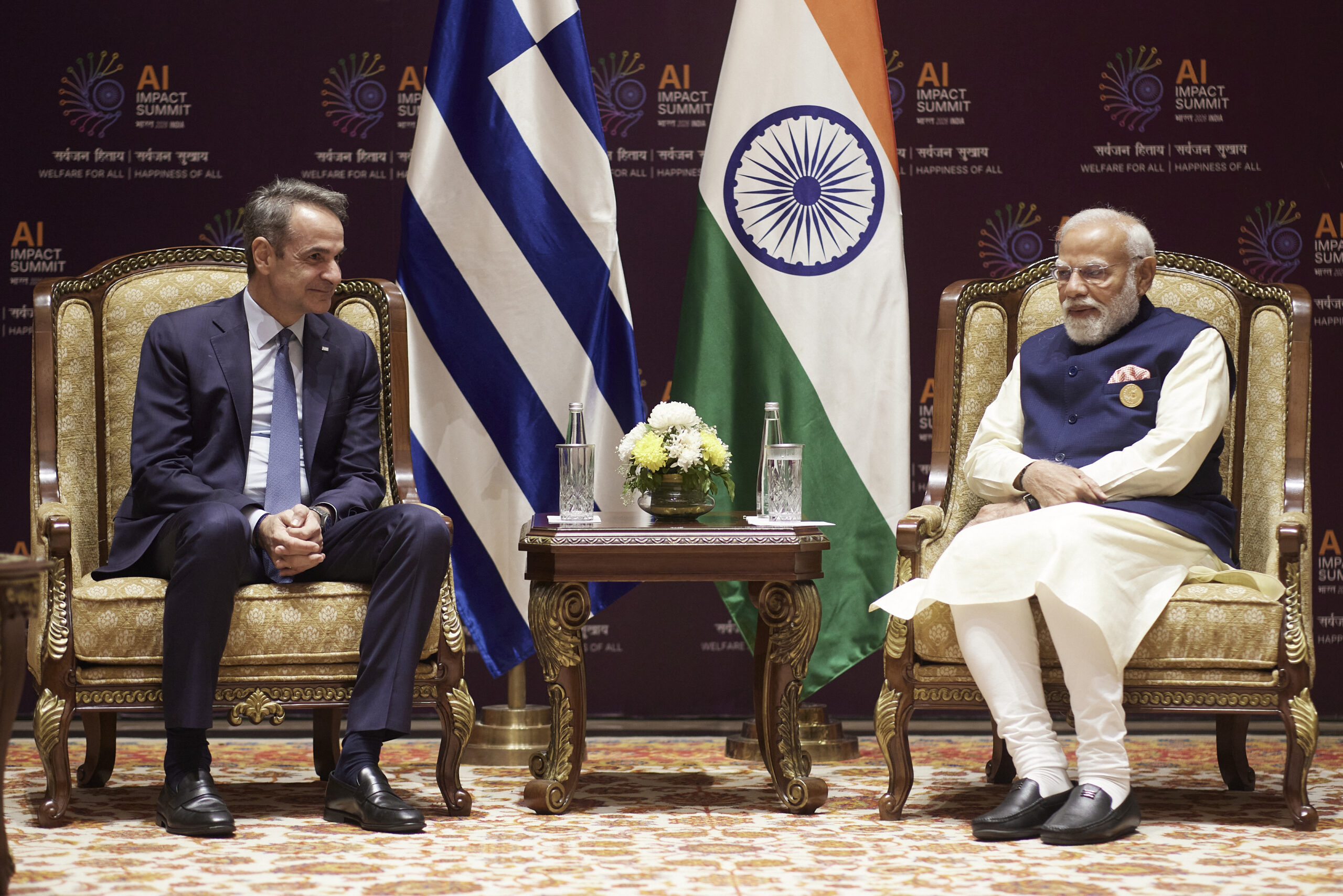 Μητσοτάκης και Μόντι