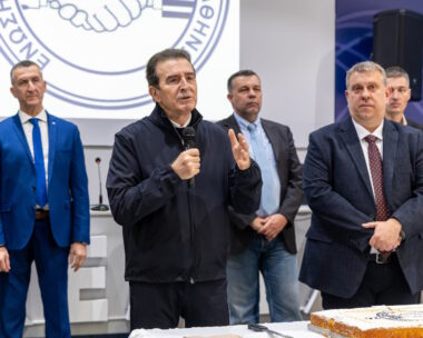 Ο υπουργός Προστασίας του Πολίτη, Μιχάλης Χρυσοχοΐδης στην ετήσια εκδήλωση της Ένωσης Αστυνομικών Υπαλλήλων Αττικής