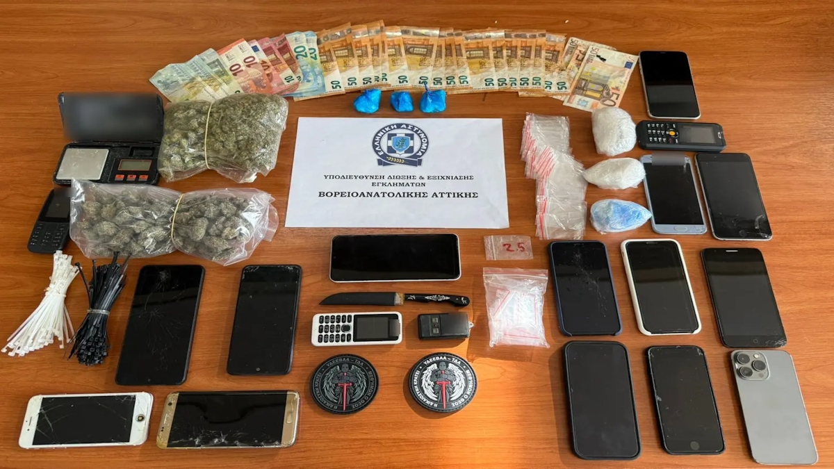 Καρέ - καρέ η επιχείρηση της ΕΛΑΣ για εξάρθρωση σπείρας ναρκωτικών στην Αττική