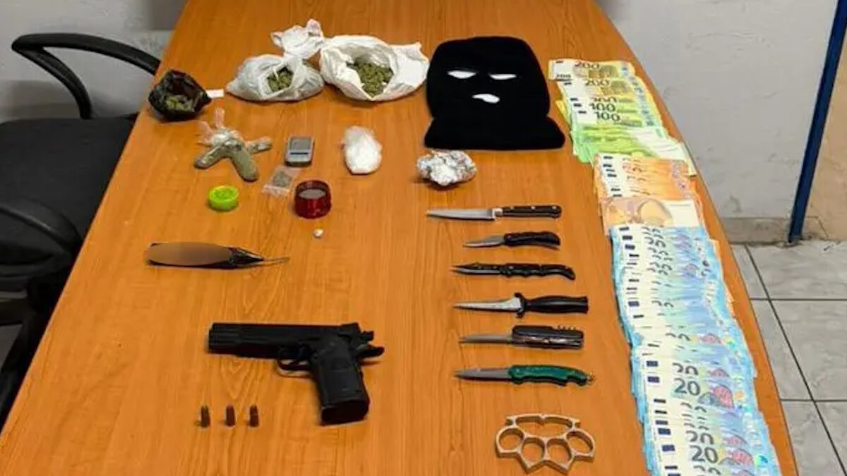 Ευρήματα μετά τις οκτώ συλλήψεις για συμπλοκή με τρεις τραυματίες στα Κάτω Πατήσια