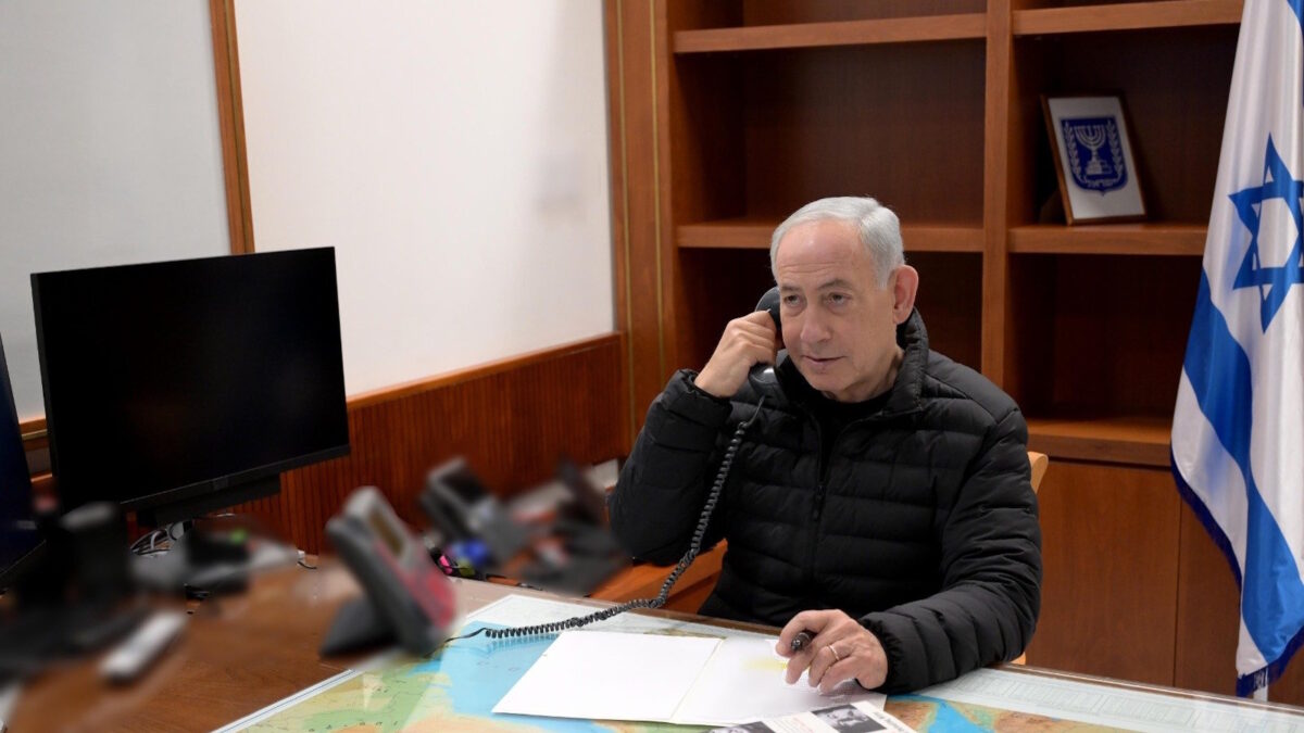 Ο Νετανιάχου συνομιλεί τηελφωνικά με τον Τραμπ