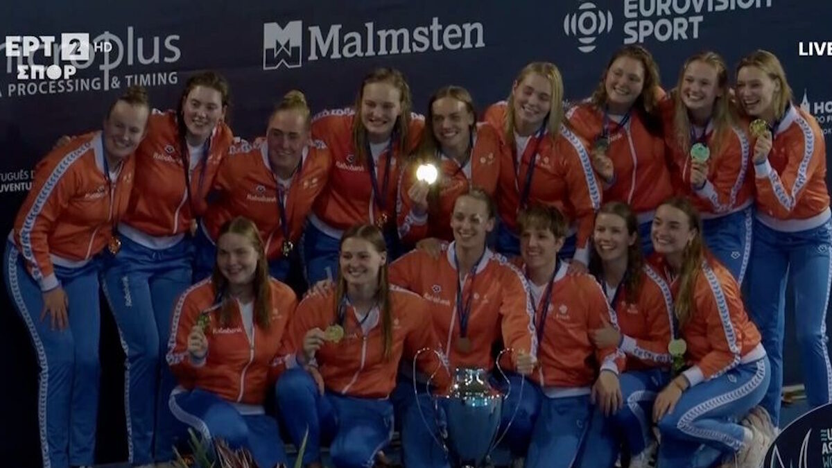 Η Ολλανδία του Δουδέση στην κορυφή της Ευρώπης στο πόλο γυναικών