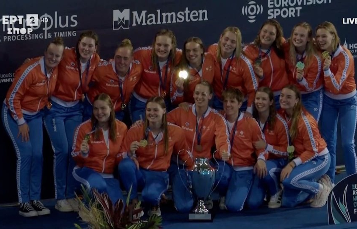 Η Ολλανδία του Δουδέση στην κορυφή της Ευρώπης στο πόλο γυναικών