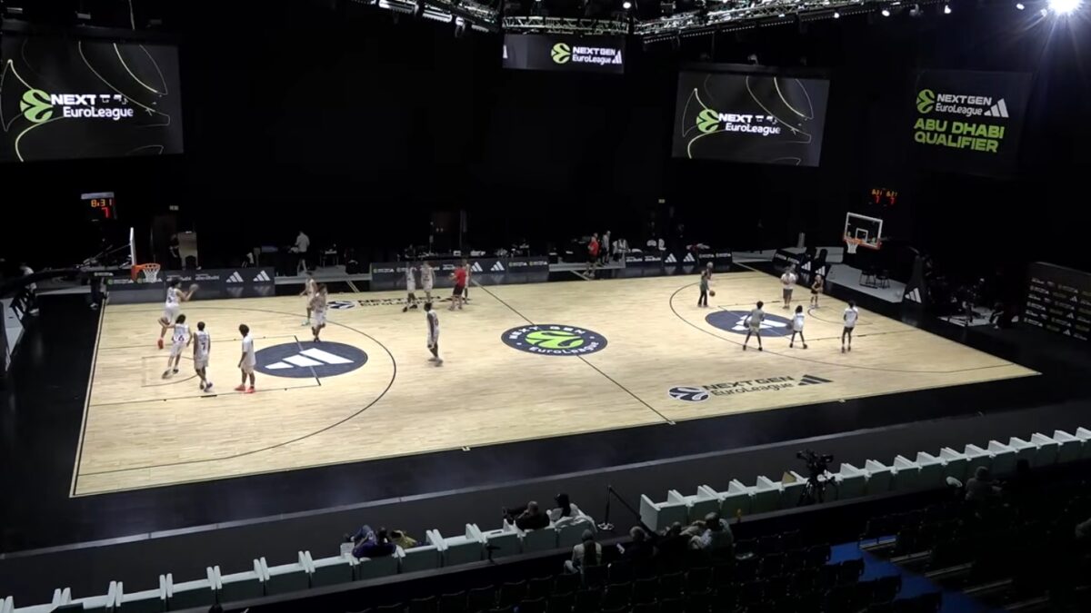 Εικόνα από τον αγώνα του Άρη Betsson με τη Μονακό