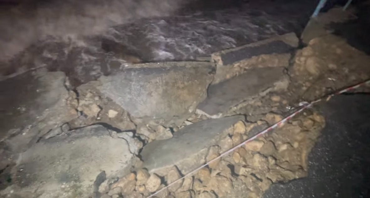 Ζημιές στην νότια Κέρκυρα