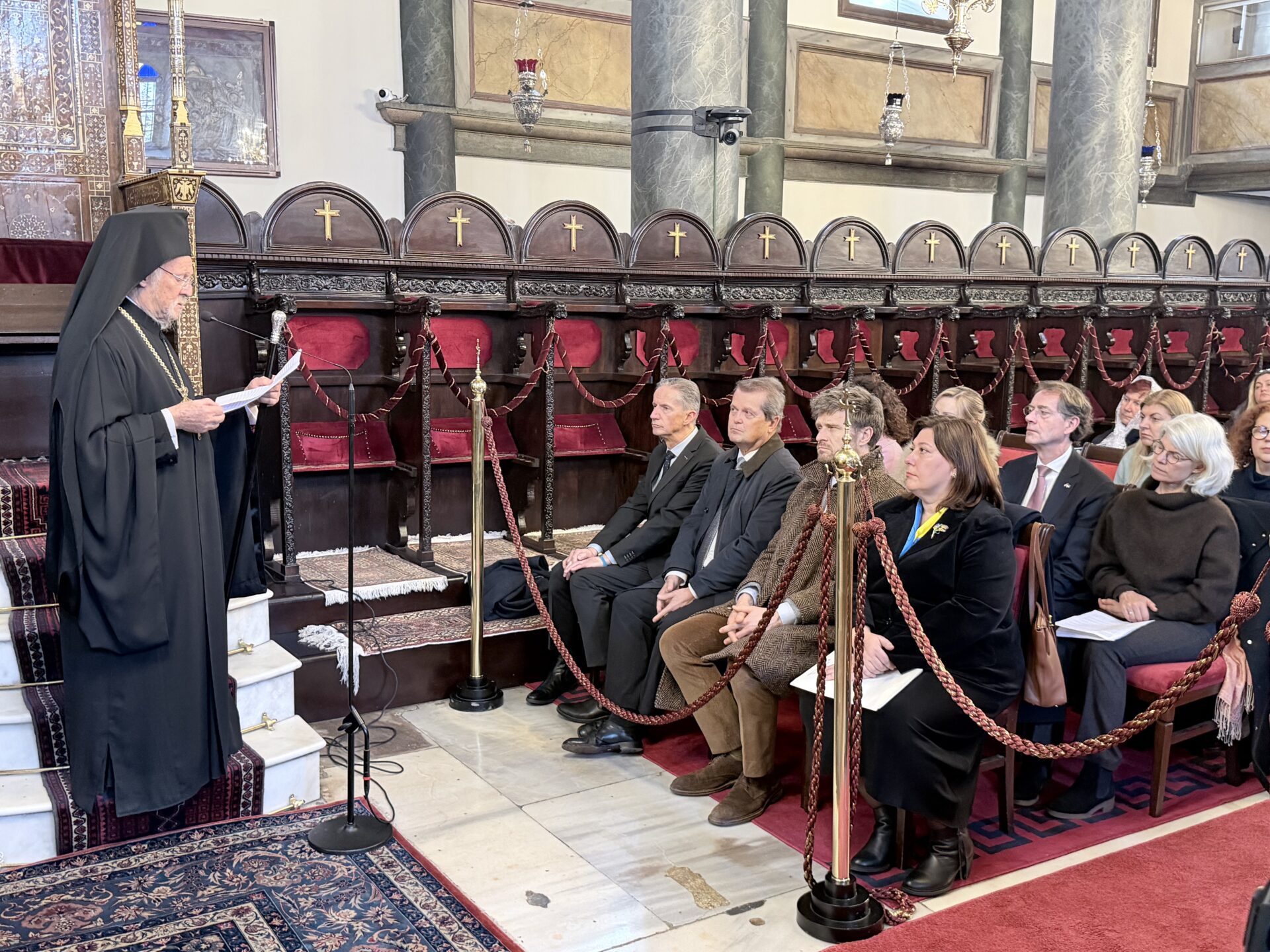 Η ακολουθία που χοροστάτησε ο Οικουμενικός Πατριάρχης