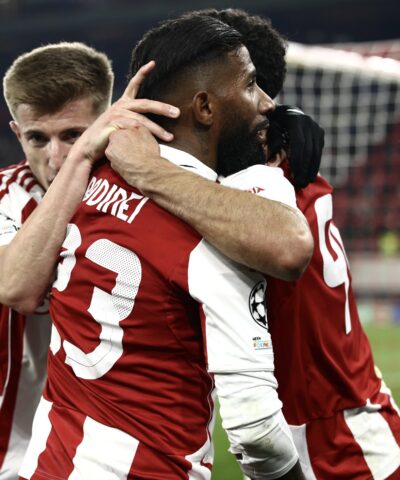 Οι παίκτες του Ολυμπιακού