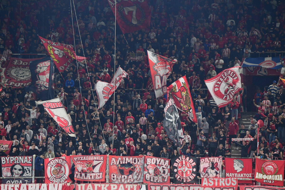 Οι οπαδοί του Ολυμπιακού