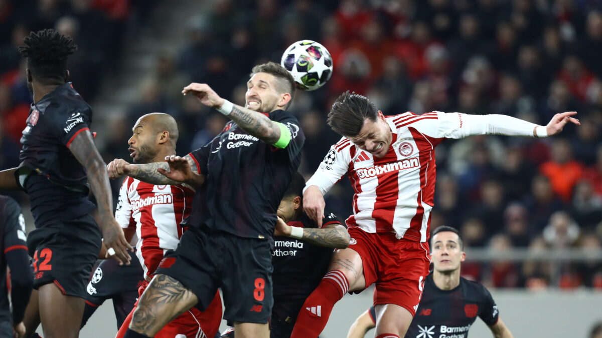 Ο Μπιανκόν και ο Ελ Κααμπί στο Ολυμπιακός - Λεβερκούζεν