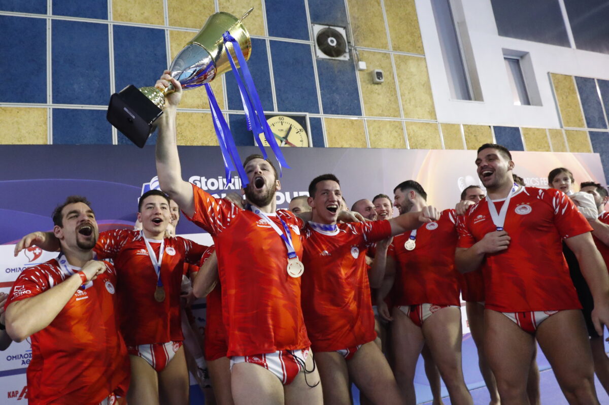 Η απονομή του Κυπέλλου Ελλάδας