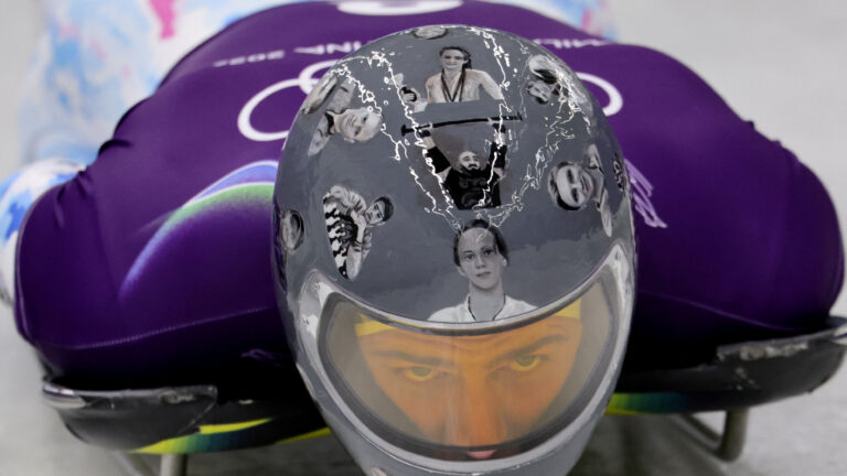 Το κράνος του Ουκρανού αθλητή