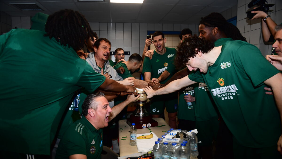 Οι παίκτες του Παναθηναϊκού