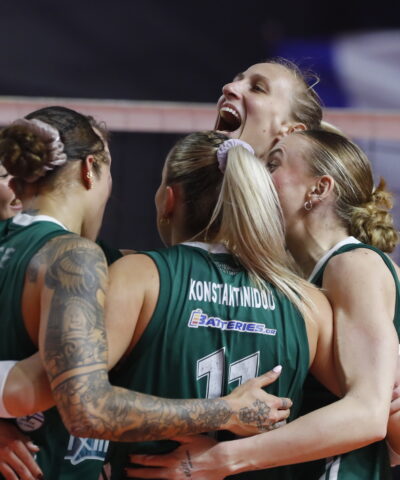 Η ομάδα βόλεϊ γυναικών του Παναθηναϊκού