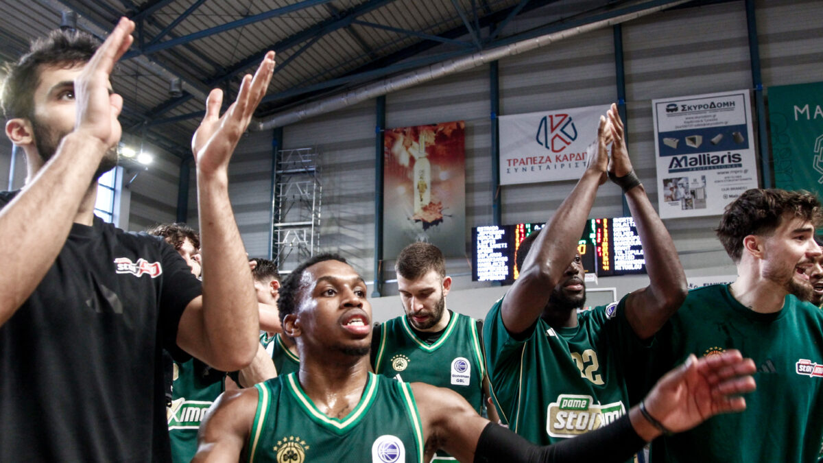 Οι παίκτες του Παναθηναϊκού