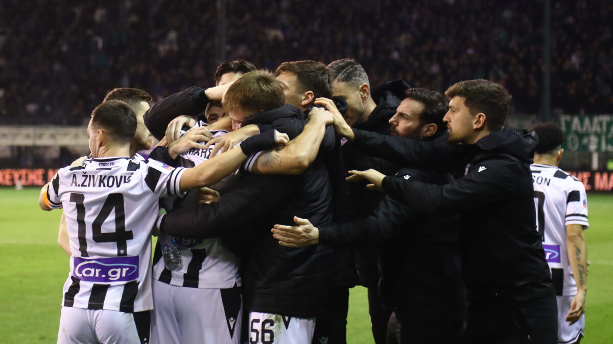 Οι παίκτες του ΠΑΟΚ