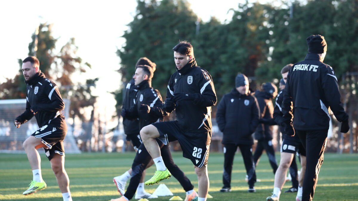 Οι παίκτες του ΠΑΟΚ