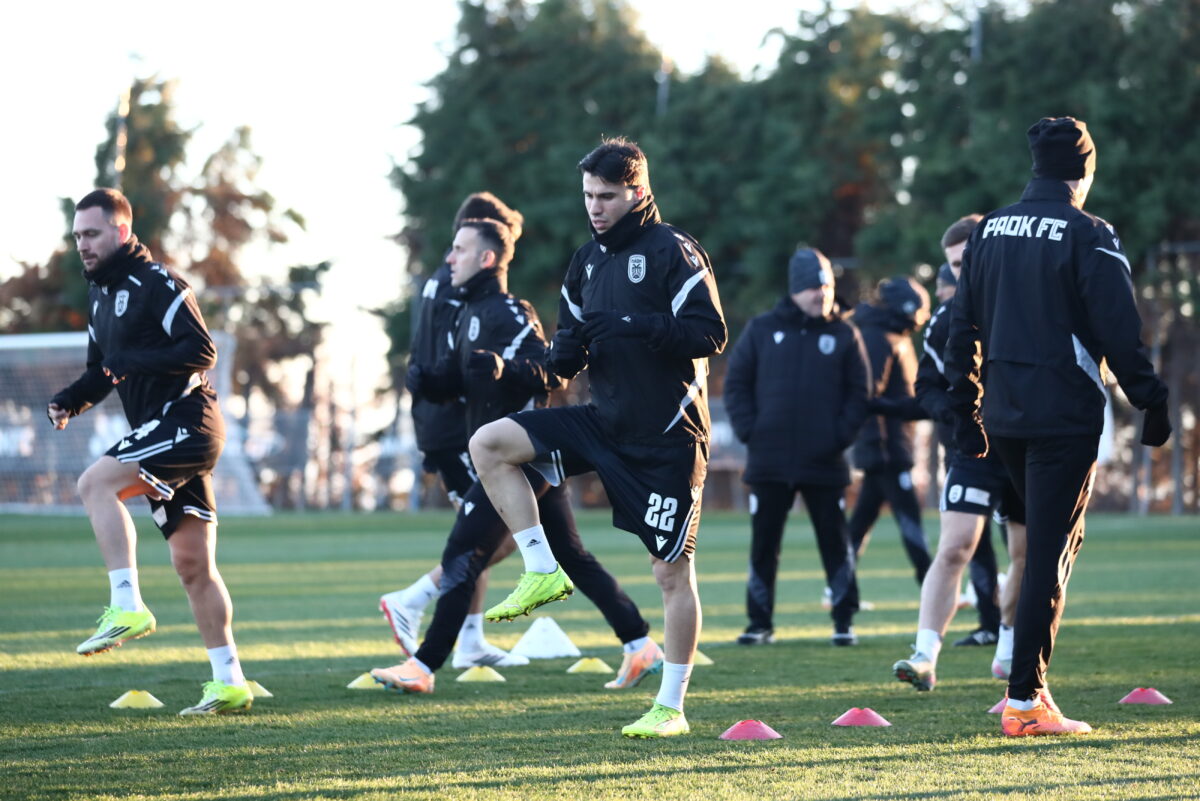 Οι παίκτες του ΠΑΟΚ