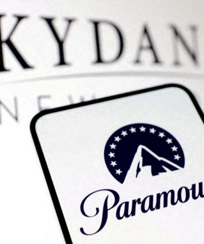 Τα λογότυπα της Paramount Global και της Skydance