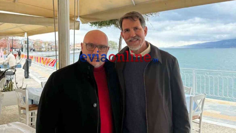 Ο Παύλος Ντε Γκρες στην Εύβοια