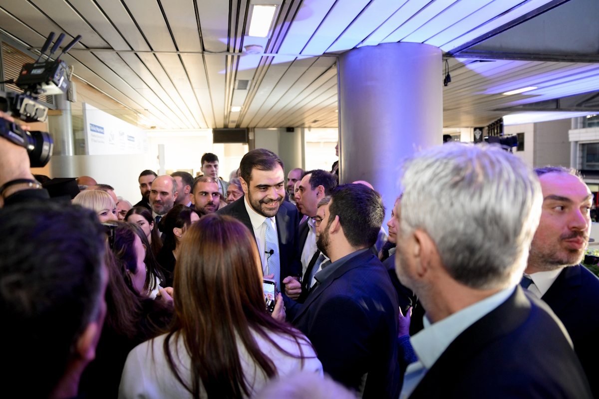 Εγκαίνια πολιτικού γραφείου Παύλου Μαρινάκη