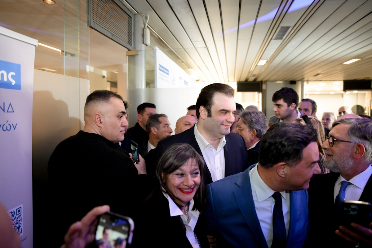 Εγκαίνια πολιτικού γραφείου Παύλου Μαρινάκη