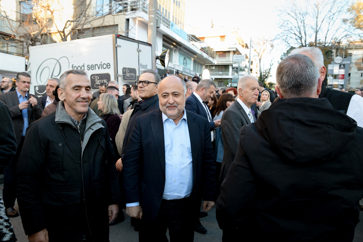 Εγκαίνια πολιτικού γραφείου Παύλου Μαρινάκη