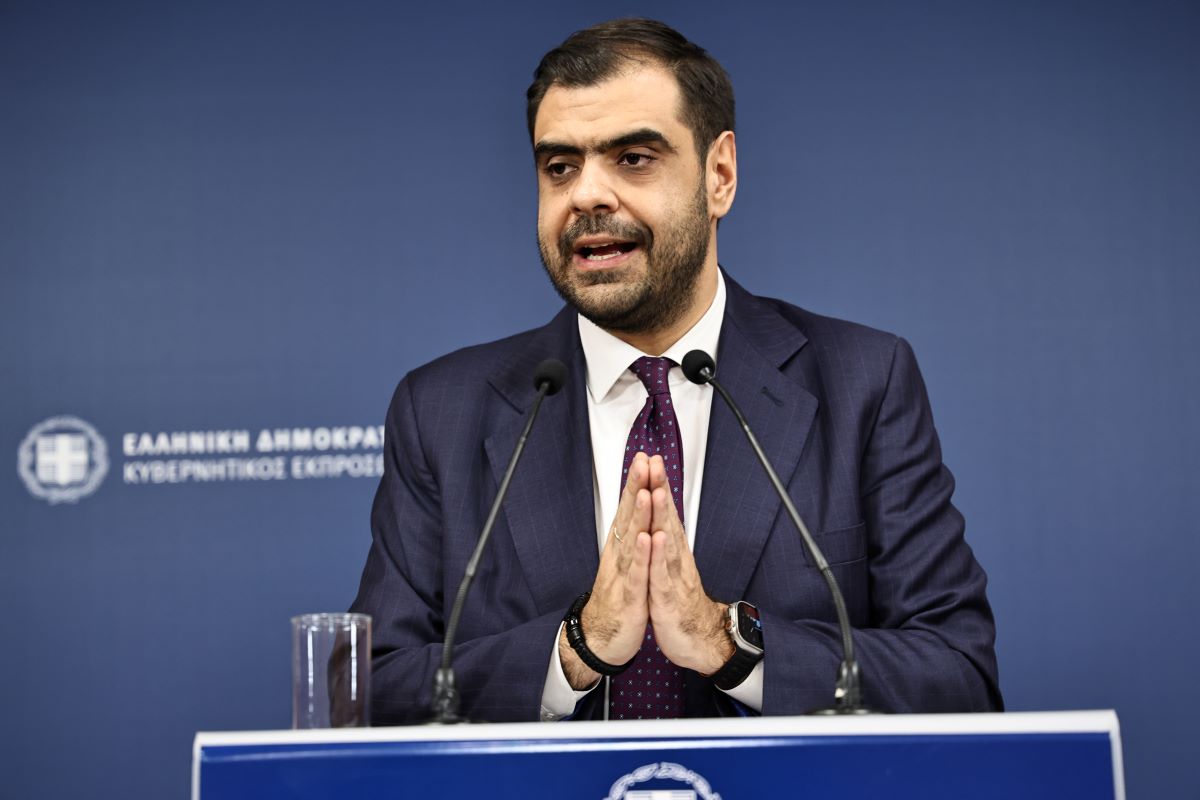 Ο κυβερνητικός εκπρόσωπος Παύλος Μαρινάκης