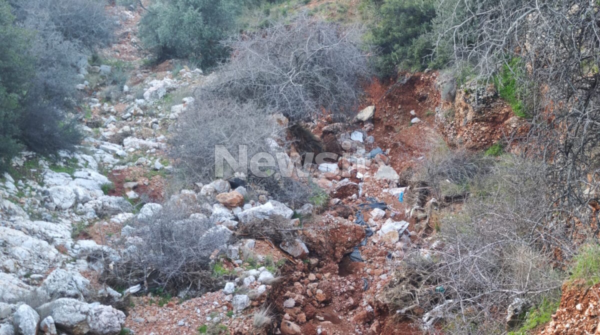Το σημείο που εντοπίστηκε νεκρός ο 27χρονος