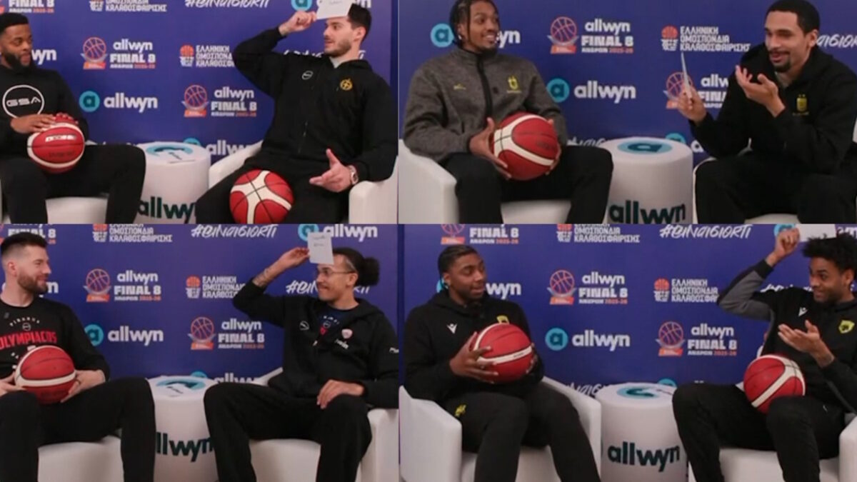 Allwyn Final 8: Απολαυστικό «μάντεψε ποιος» με τις ομάδες των πρώτων προημιτελικών λίγο πριν την πρεμιέρα