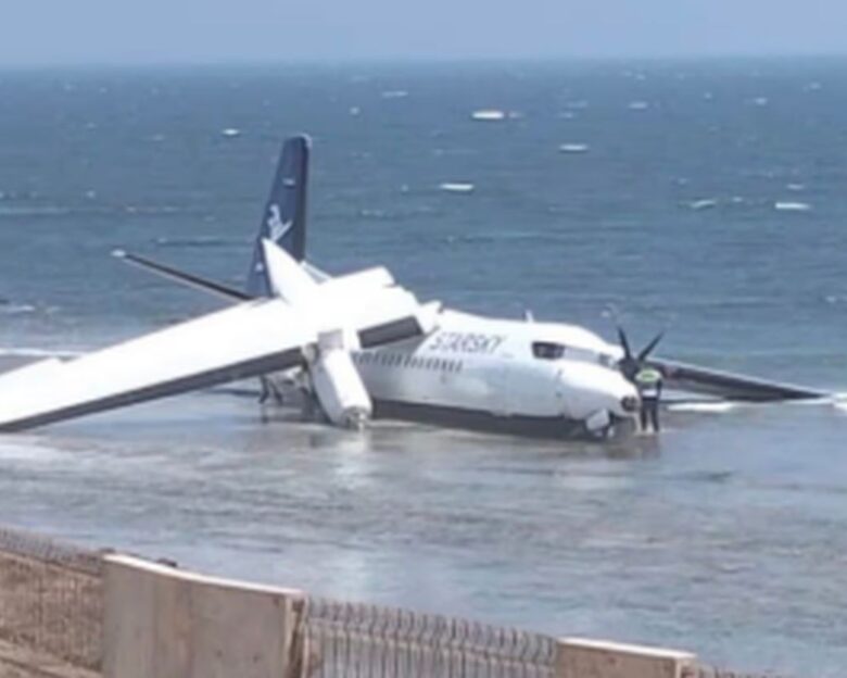 Το αεροπλάνο της StarSky στη Σομαλία