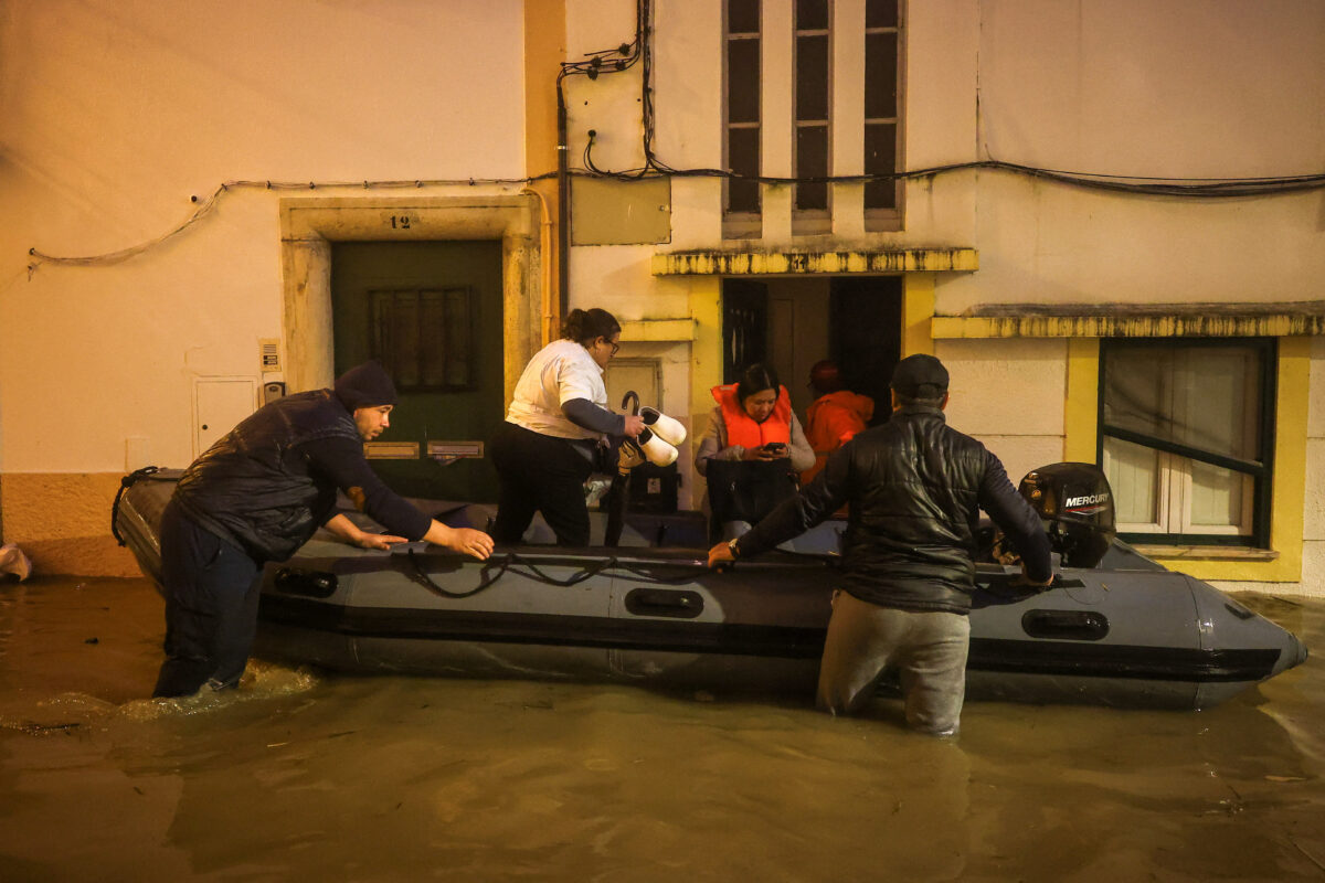 Πλημμύρες στην Πορτογαλία