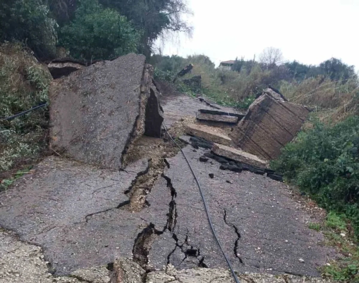 Ζημιές στην Πρέβεζα