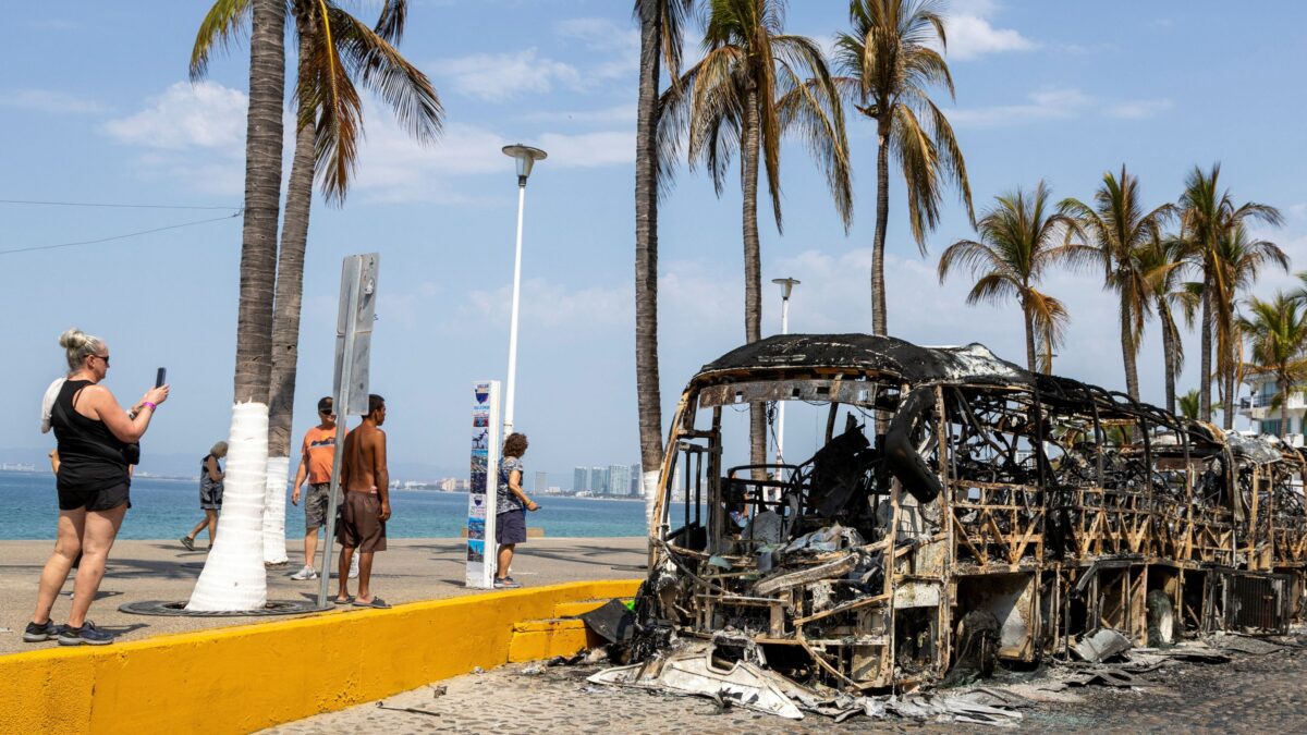 Η επόμενη μέρα στο Puerto Vallarta στο Μεξικό μετά τις ταραχές