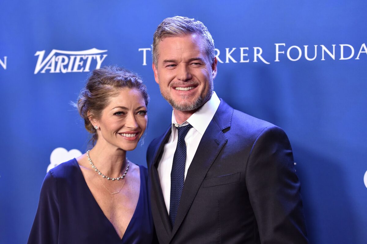 Ο Έρικ Ντέιν με την πρώην σύζυγό του Ρεμπέκα Γκέιχαρτ