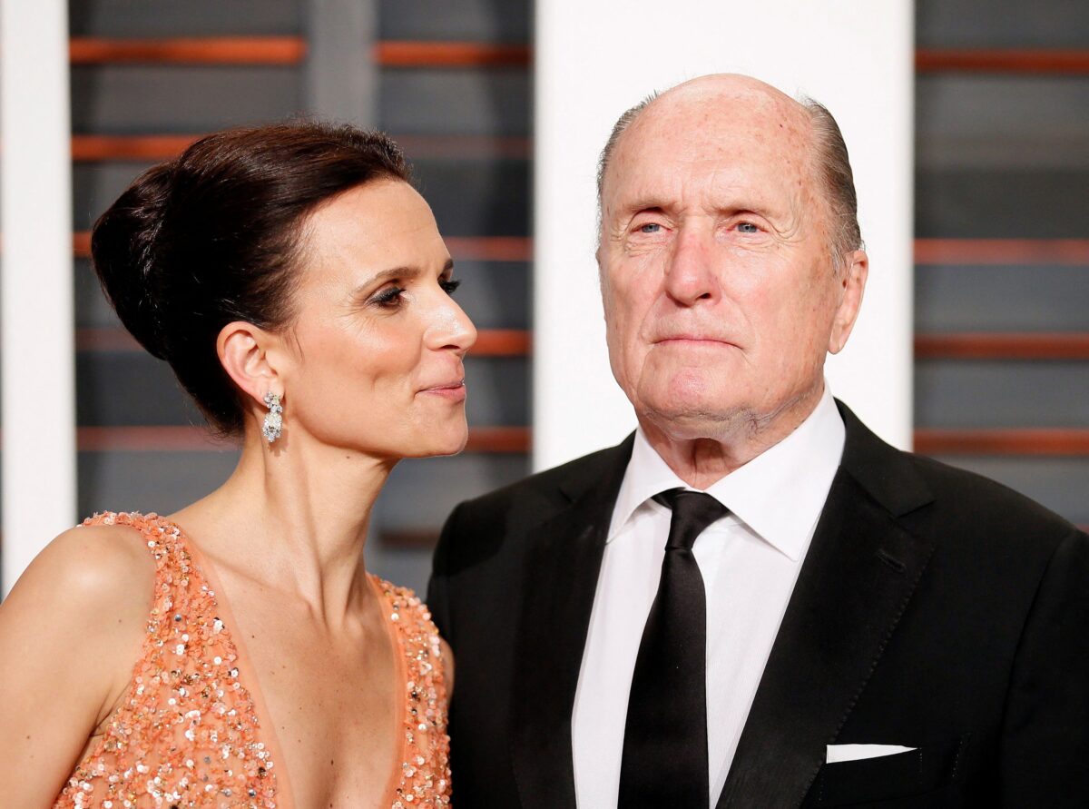 Ο ηθοποιός Robert Duvall με τη σύζυγό του Luciana