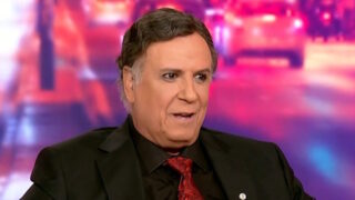 Ο Χάρης Ρώμας κατά τη διάρκεια της συνέντευξης