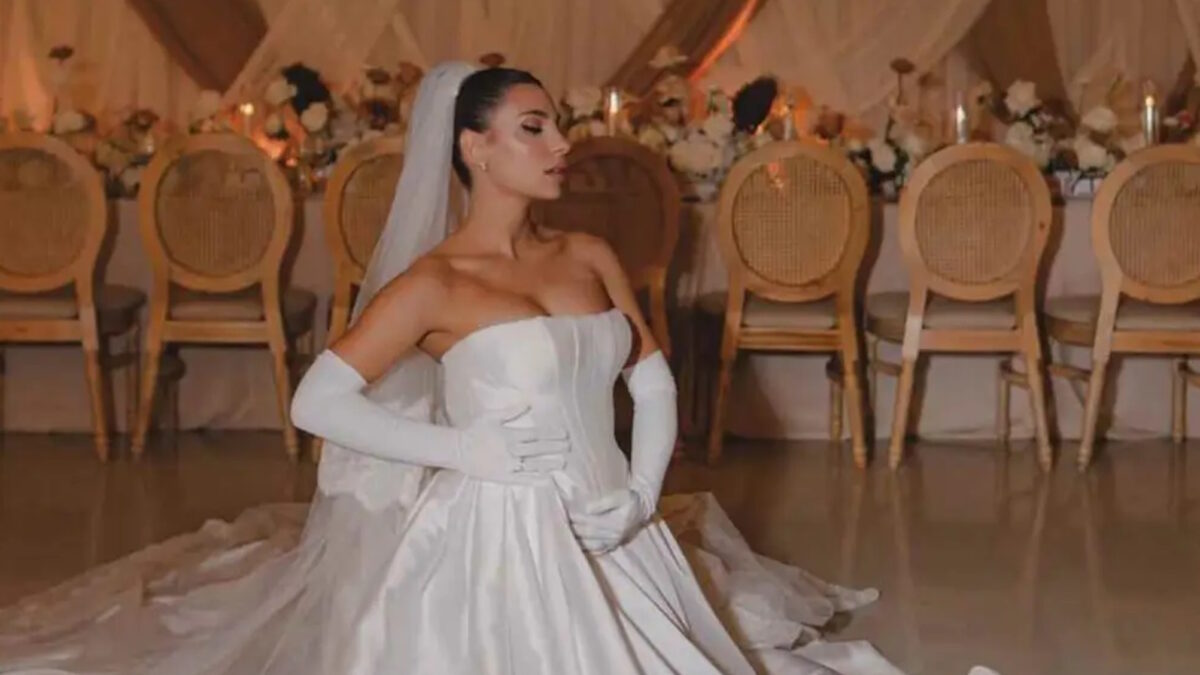 Η Μαριαλένα Ρουμελιώτη σε εικόνα που δημοσιοποίησε στο Instagram