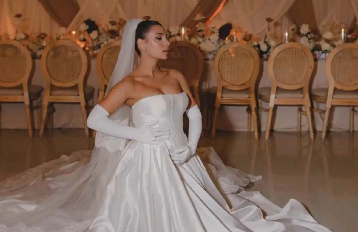 Η Μαριαλένα Ρουμελιώτη σε εικόνα που δημοσιοποίησε στο Instagram